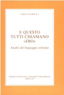 Cover of E Questo Tutti Chiamano Dio