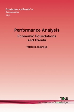 Cover of Performance Analysis: Economic Foundations and Trends