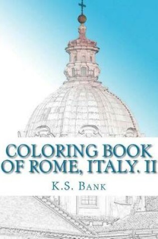 Cover of Coloring Book of Rome, Italy. II