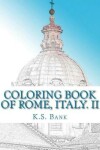 Book cover for Coloring Book of Rome, Italy. II