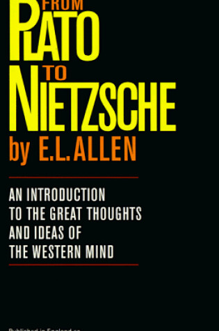 Cover of From Plato to Nietzsche