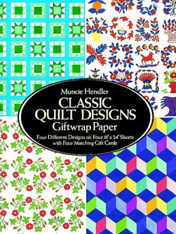 Book cover for Classic Quilt Designs Giftwrap Paper