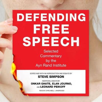 Book cover for Defending Free Speech