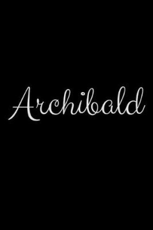 Cover of Archibald