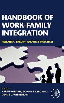 Cover of Handbook of Work-Family Integration