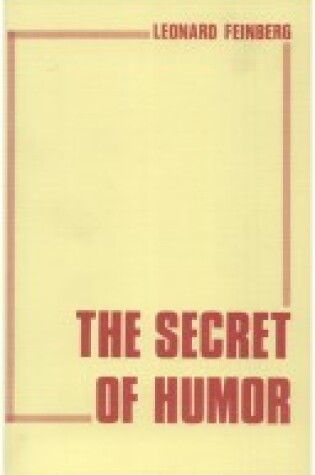 Cover of The Secret of Humor