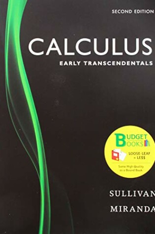Cover of Loose-Leaf Version for Calculus: Early Transcendentals