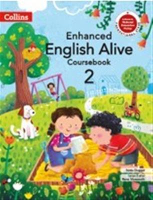 Book cover for Enhanced English Alive CourseBook 2