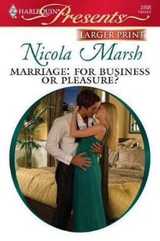 Cover of Marriage: For Business or Pleasure?