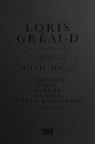 Cover of Loris Gréaud