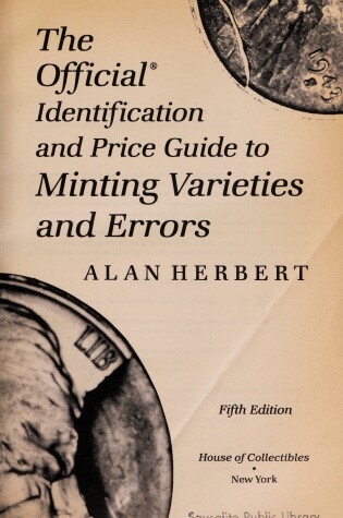 Cover of Official Price Guide to Minting Varieties & Errors,