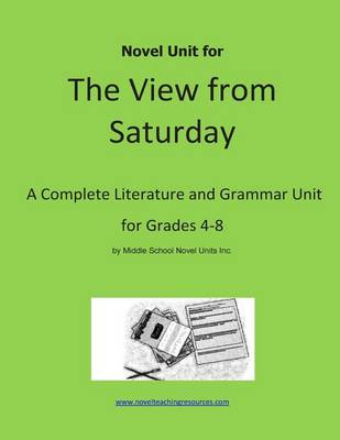 Book cover for Novel Unit for the View from Saturday