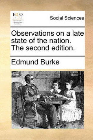 Cover of Observations on a Late State of the Nation. the Second Edition.