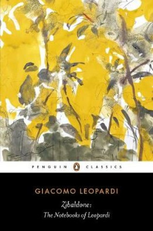 Cover of Zibaldone: The Notebooks of Leopardi