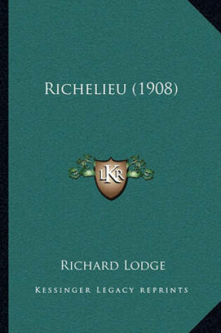 Cover of Richelieu (1908)