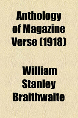 Cover of Anthology of Magazine Verse (Volume 1918)