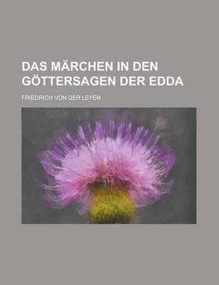 Book cover for Das Marchen in Den Gottersagen Der Edda