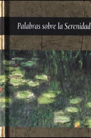 Cover of Palabras Sobre La Serenidad