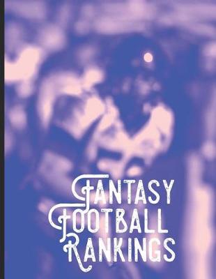 Book cover for Fantasy Football Rankings