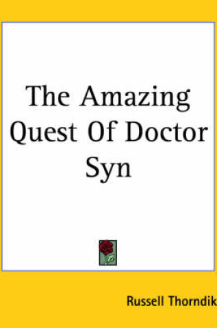 Cover of The Amazing Quest Of Doctor Syn