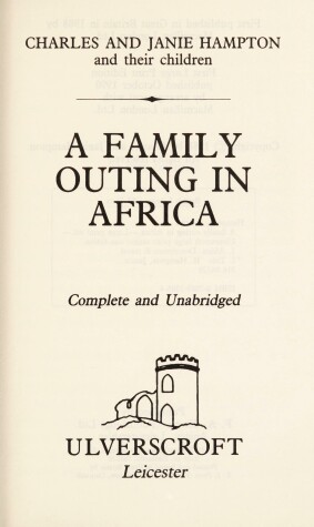 Book cover for A Family Outing in Africa