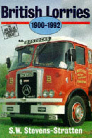 Cover of British Lorries, 1900-92