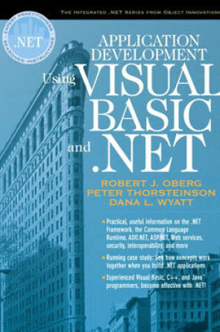 Cover of Application Development Using Visual Basic and .NET