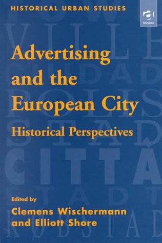 Book cover for Advertising and the European City