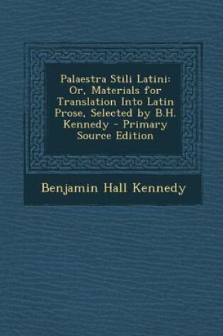 Cover of Palaestra Stili Latini