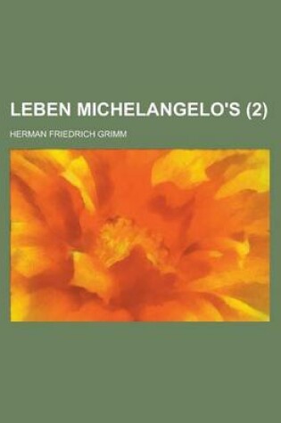 Cover of Leben Michelangelo's (2)
