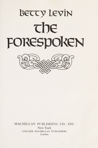 Cover of The Forespoken