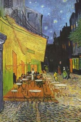 Cover of Cafe Terrace at Night, Vincent Van Gogh. Blank Journal