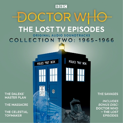Book cover for Doctor Who: The Lost TV Episodes Collection Two