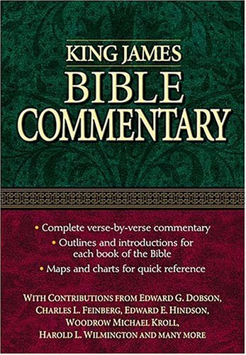 Book cover for King James Bible Commentary