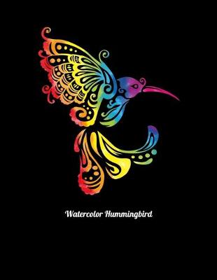 Book cover for Watercolor Hummingbird