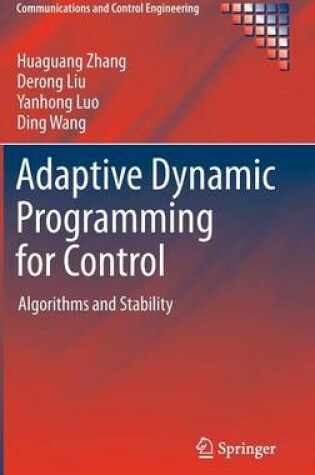 Cover of Adaptive Dynamic Programming for Control