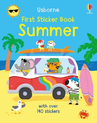 Cover of First Sticker Book Summer