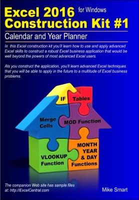 Book cover for Excel 2016 Construction Kit #1