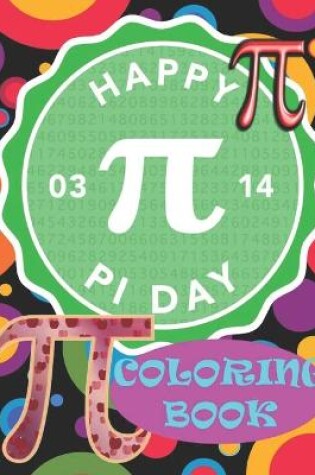 Cover of Happy Pi Day Coloring Book