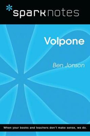 Cover of Volpone (Sparknotes Literature Guide)