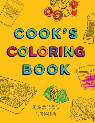 Book cover for Cook's Coloring Book