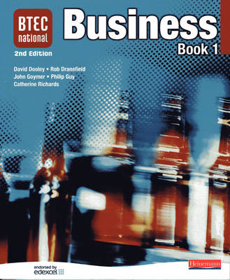 Cover of BTEC National Business Book 1 2nd Edition