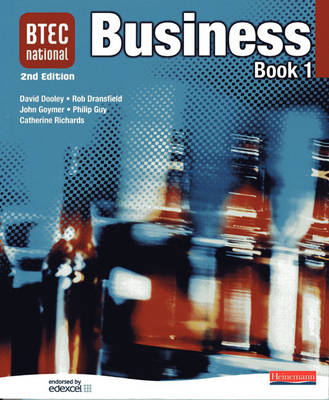 Book cover for BTEC National Business Book 1 2nd Edition