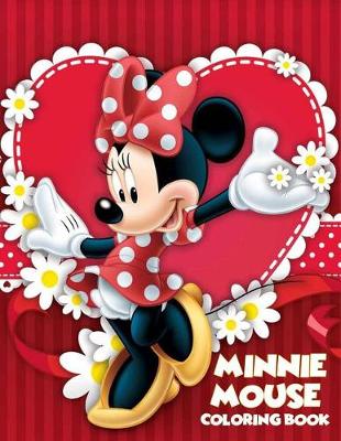 Book cover for Minnie Mouse Coloring Book