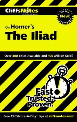 Cover of Cliffsnotes on Homer's Iliad