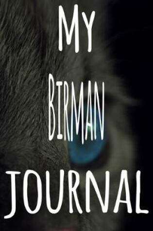 Cover of My Birman Journal