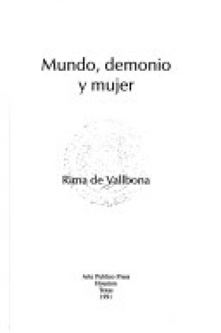 Cover of Mundo, Demonio y Mujer