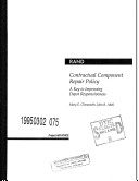 Book cover for Contractual Component Repair Policy