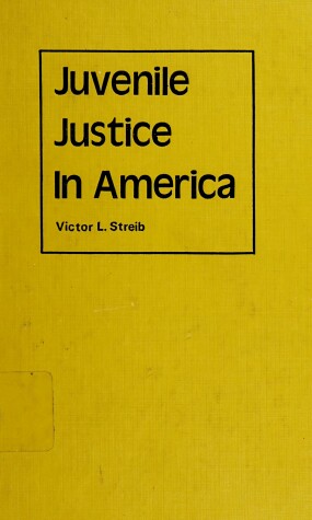 Book cover for Juvenile Justice in America