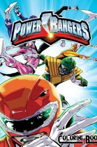 Cover of Power Rangers Coloring Book